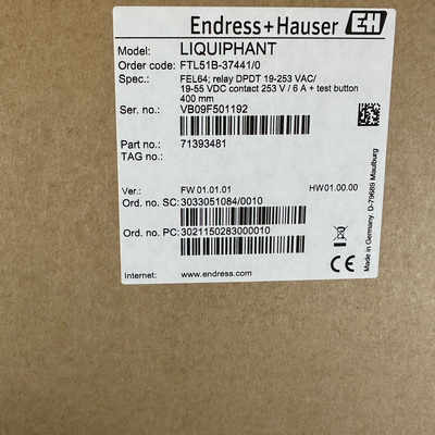 E+H FTL51B-37441/0 Liquiphant FTL51B Rozszerzona sonda Vibronic Tuning Fork Level Switch