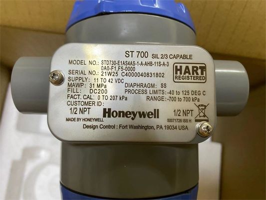 Ciśnienie różnicowe HONEYWELL Transmitter SmartLine STD700 STD730-E1AS4AS-1-A-AHB-11S-A-30A0-F1 F5-0000 STD730