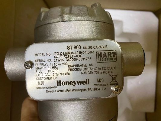 STD830 SmartLine Ciśnienie różniczkowe HONEYWELL nadajnik STD830-E1HK4AS-1C-HHC-11C-B-31A7-F7 FX F1 TP-0000
