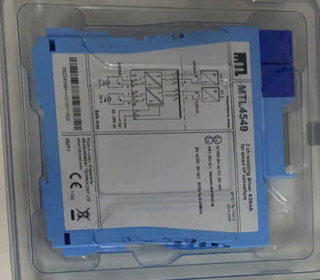 MTL4549 Izolowanie sterownika MTL Instruments Dwa kanały dla pozycjonatorów zaworów HART® 4 ′ 20 mA