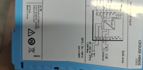 MTL4573 MTL Instrumenty Konwerter temperatury THC RTD Wpis Liczba kanałów Jeden