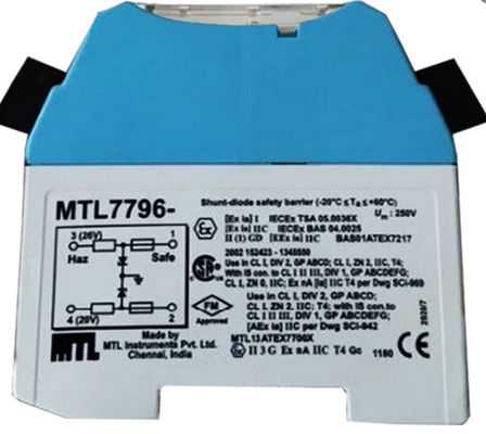 MTL7796- MTL Instruments Intrinsically Safe Zener Barriers Safety Isolator