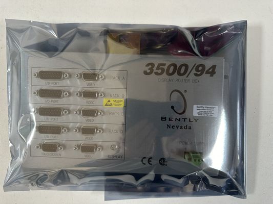 3500 94 Bently Nevada System monitorowania wibracji Wyświetlacz Router Box