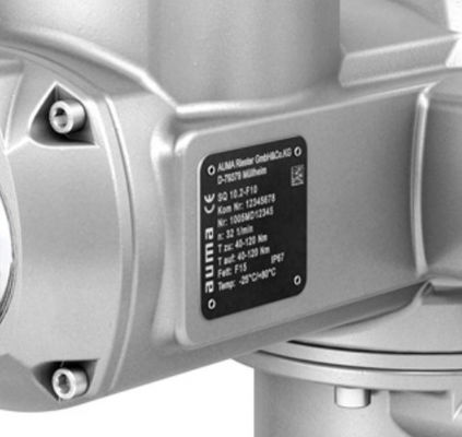 AUMA SQ 10.2-F10 Aktuator obrotowy części z sterownikami aktuatorów matycznych AM 01.1
