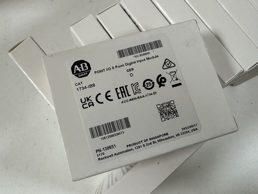 Allen Bradley 1734-IB8 Moduł POINT IO Wykorzystuje osiem dyskretnych kanałów wejściowych