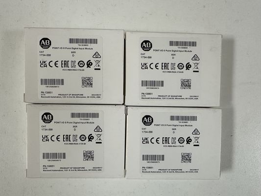 Allen Bradley 1734-IB8 Moduł POINT IO Wykorzystuje osiem dyskretnych kanałów wejściowych