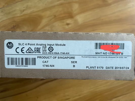SLCTM 500 Allen Bradley 1746 NI4 4 kanały moduły analogiczne I/O