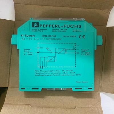 KFD2-CD-1.32 PEPPERL FUCHS Izolowana bariera sterownik prądu 1 kanał klimatyzator sygnału
