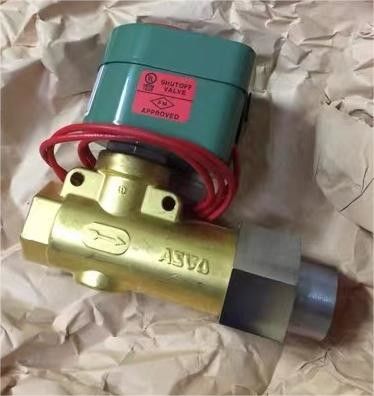 8266D069V 1/2" NPT Emerson ASCO 2 Way Solenoid Valve Olejek paliwowy 120VAC 1/4" Otwór