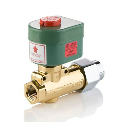 8266D069V 1/2" NPT Emerson ASCO 2 Way Solenoid Valve Olejek paliwowy 120VAC 1/4" Otwór