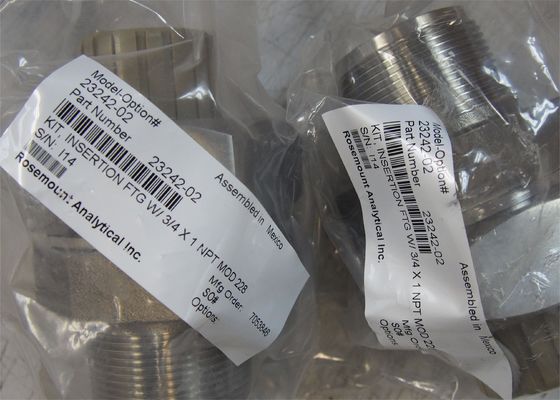 23242-02 Emerson Rosemount PH Sensors Mounting Adapter 1,5" Insertion 1" X 0,75"