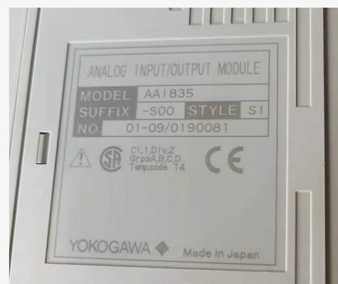 Moduł analogicznego wejścia/wyjścia Yokogawa AAI835-S00 bez ochrony przed wybuchem