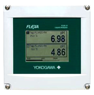 FLXA21-D-P-D-AB-C1-NN-A-N-LA-N-NN-U YOKOGAWA Instruments 2 Wire Dual Channel Transmitter Analyzer