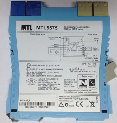 MTL5575 Przemysł MTL Konwerter temperatury
