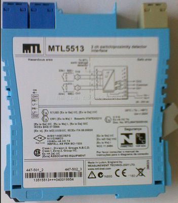 MTL5513 MTL Instrumenty Przełącznik Detektor bliskości Interfejs Bariera bezpieczeństwa Maksymalnie 10,5 V