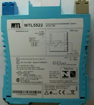MTL5522 MTL Instrumenty Sólenoid / System alarmowy Liczba kanałów Jeden