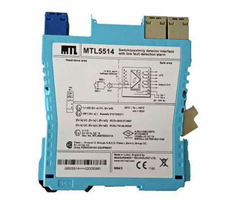 MTL5514 Interfejs przełącznika/detektora bliskości MTL Czas odpowiedzi maksymalnie 10 ms
