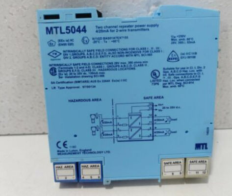 MTL5044 MTL Instrumenty Powtarzacz Zasilanie Zasilanie napięciem od 20 do 35V DC