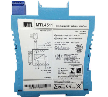 MTL4511 MTL Instruments Switch/Proximity Detector Interface 1-kanałowy, z wykrywaniem usterek linii