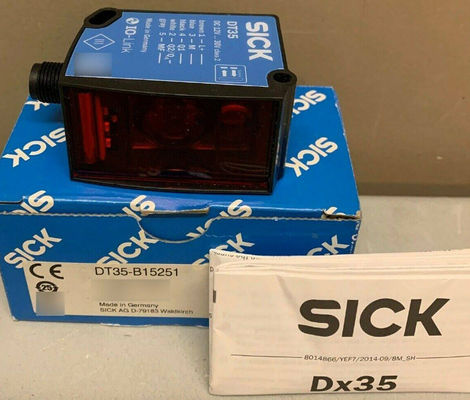 SICK DT35-B15251 Laserowe czujniki odległości Dx35 Samiecki złącze M12, 5-pin