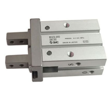 SMC Corporation MHZ2-20D Gripper, powietrze, podwójne działanie, wielkość otworu: 20 mm, równoległy dwupłaszcz, 0,1-0,7 MPa