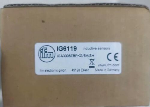 IFM IG6119 Indukcyjny czujnik wysokiej temperatury z napięciem 24V i ochroną IP65