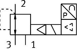 Festo MPPE-3-1/8-6-420-B Proporcjonalny zawór regulacji ciśnienia Złącze pneumatyczne G1/2
