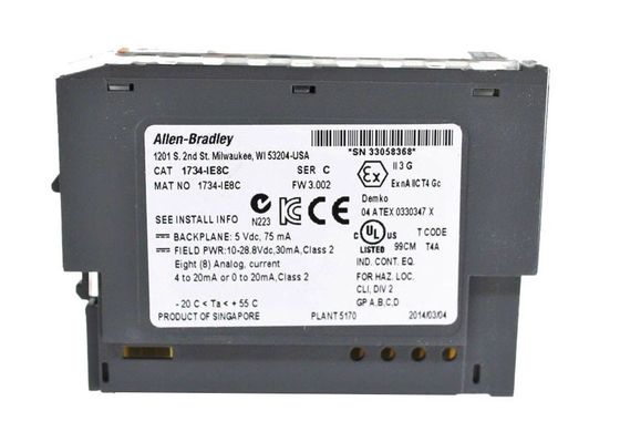 Allen-Bradley 1734-IE8C POINT I/O Analogiczny moduł wejścia dla sygnału prądu