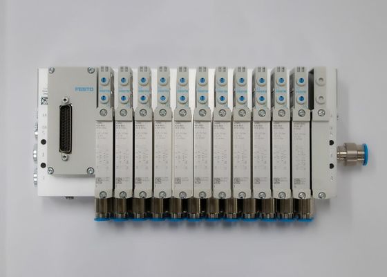 Festo Valve manifold VTUG z wtyczką wielopinową lub połączeniem busem polowym VTUG-14-VRPT-B1T-Q12B-UB-Q6SU-24K+TTSC