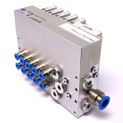 Festo VTUG-10-VRPT-B1T-Q10B-UB-QH6SU-16K+TTSC Zbiornik zaworu VTUG z wtyczką wielopinową lub połączeniem busem polowym