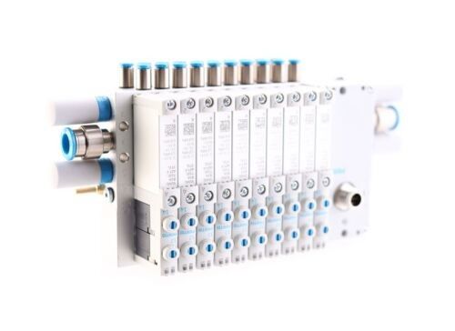 Festo VTUG-10-VRPT-B1T-Q10B-UB-QH6SU-16K+TTSC Zbiornik zaworu VTUG z wtyczką wielopinową lub połączeniem busem polowym