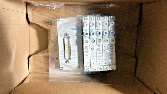 Festo VTUG-10-VRPT-B1T-Q10B-UB-QH6SU-16K+TTSC Zbiornik zaworu VTUG z wtyczką wielopinową lub połączeniem busem polowym