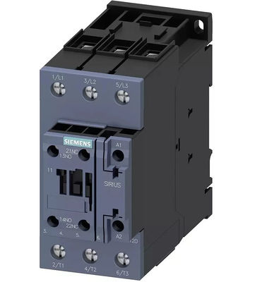 Siemens 3RT2035-1AP00 Kontaktor z 1 NO 1 NC Kontaktami pomocniczymi Skrut końcowy Rozmiar S2 6,6 W przy prądzie przemiennym w gorącym stanie pracy