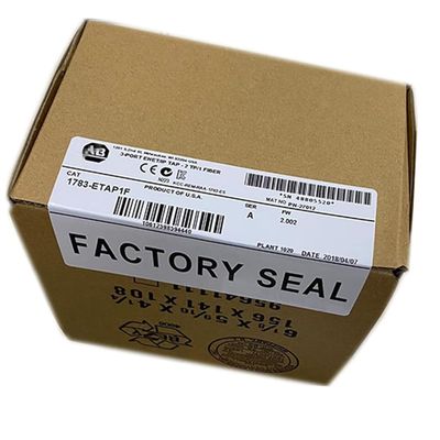 Przemysłowy przełącznik Ethernet I/P Allen-Bradley 1783-ETAP1F 3 Ogólna liczba portów 2 porty do płynnej komunikacji przemysłowej