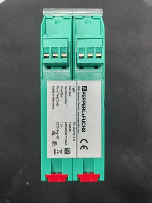Monitor prędkości obrotowej Pepperl + Fuchs KFU8-DW-1.D z częstotliwością przełączania ≤ 10 Hz i docelowym rozmiarem 0,3 mm