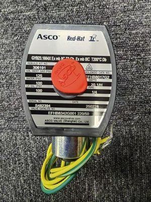 Asco EVMF8316G382V RedHat Zawory magnetyczne niskiej mocy do zastosowań przemysłowych