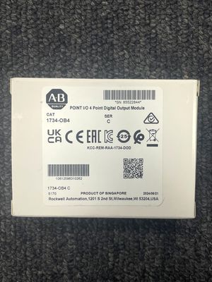 Oryginalny Allen Bradley CAT 1734-OB4 Point Output Module z 512 MB RAM