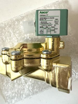 ASCO SCE238D008EMO.24/DC - Korpus miedziany, EPDM, G1/2, 2/2 NC, seria 238 Zawory magnetyczne pilotażowe wbudowane w pilotaż