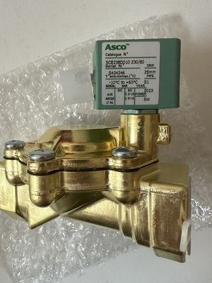 ASCO SCE238D008EMO.24/DC - Korpus miedziany, EPDM, G1/2, 2/2 NC, seria 238 Zawory magnetyczne pilotażowe wbudowane w pilotaż