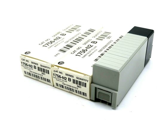 ALLEN BRADLEY 1756-N2 2-częściowy moduł wypełniacza otworów z kodem napięcia wejściowego 768-32V i zakresem częstotliwości wejścia 47-63 Hz