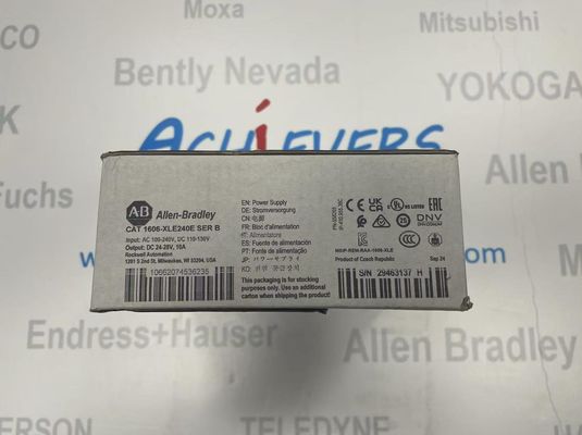 Komunikacja urządzenia ALLEN BRADLEY 1606-XLF240F Moduł zasilania w trybie przełączonym z drutem stałym rozmiar 22 do 14 AWG