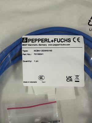 P&F NCB4-12GM40-N0 Czujnik indukcyjny z obudową z tworzywa sztucznego i zaciskami 1 wyjście Połączenie Produkt