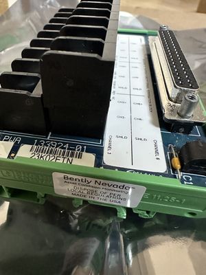 3/8-24 do 1/2 NPT 1 cal sześciokątny kołek BENTLY NEVADA 133924-01 Zewnętrzne bloki zaciskowe dla przemysłu