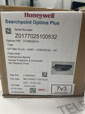 Detektor gazu Honeywell 2108b2001H Searchpoint Optima Plus, prędkość znamionowa 320 obr./min, przyłącze procesowe 1/4" NPT