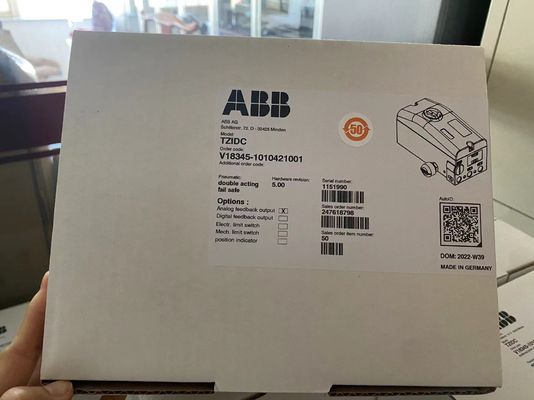 ABB V18345-1010421001 TZIDC Elektropneumatyczny pozycjonator z sygnałem wejściowym 4-20 mA 0-60°C Temperatura otoczenia