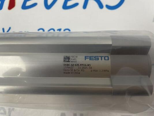 Festo DSBC-32-125-PPV-A-N3 wysokowydajny dwustronnego działania pneumatyczny cylinder zgodny z normą ISO
