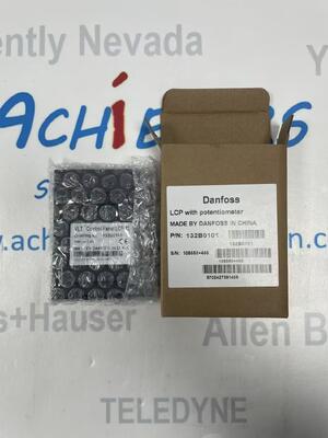Zbudowany specjalny panel operacyjny LCP12 firmy Danfoss 132B0101