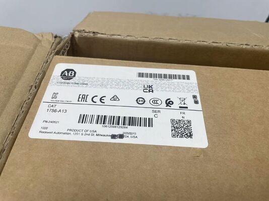 Allen-Bradley 1756-A13 13-slot ControlLogix podwozie dla wysokiej wydajności systemów sterowania przemysłowego