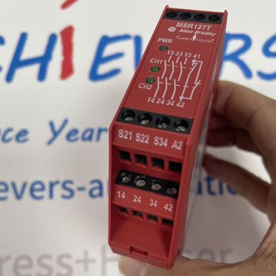 Relaj bezpieczeństwa wysokiej wydajności Allen-Bradley MSR127T