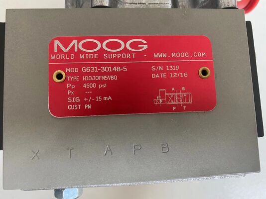 Zawór serwoelektrohydrauliczny MOOG G631-3014B-5